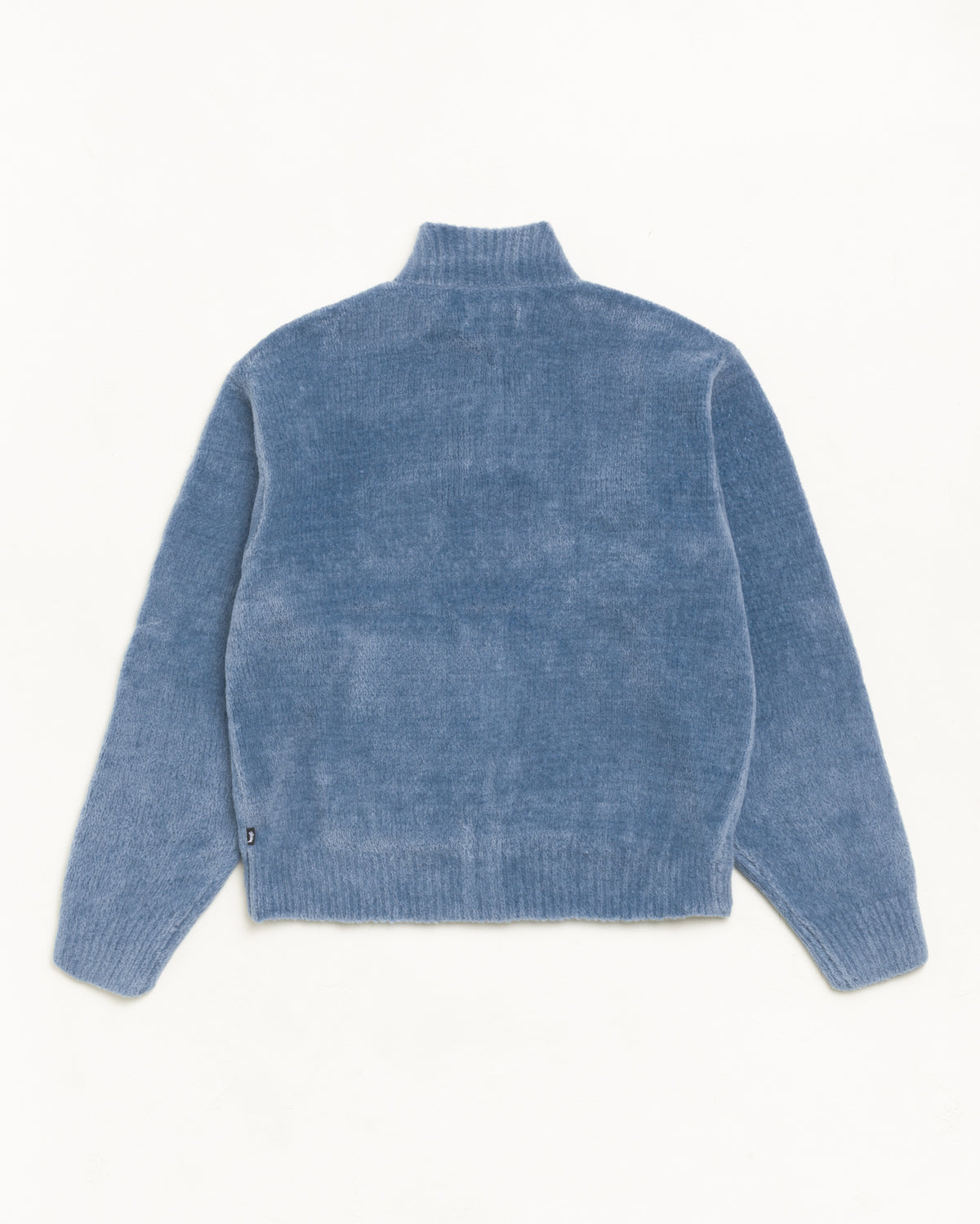 WOOL CASHMERE ZIP SWEATER