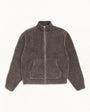 WOOL CASHMERE ZIP SWEATER