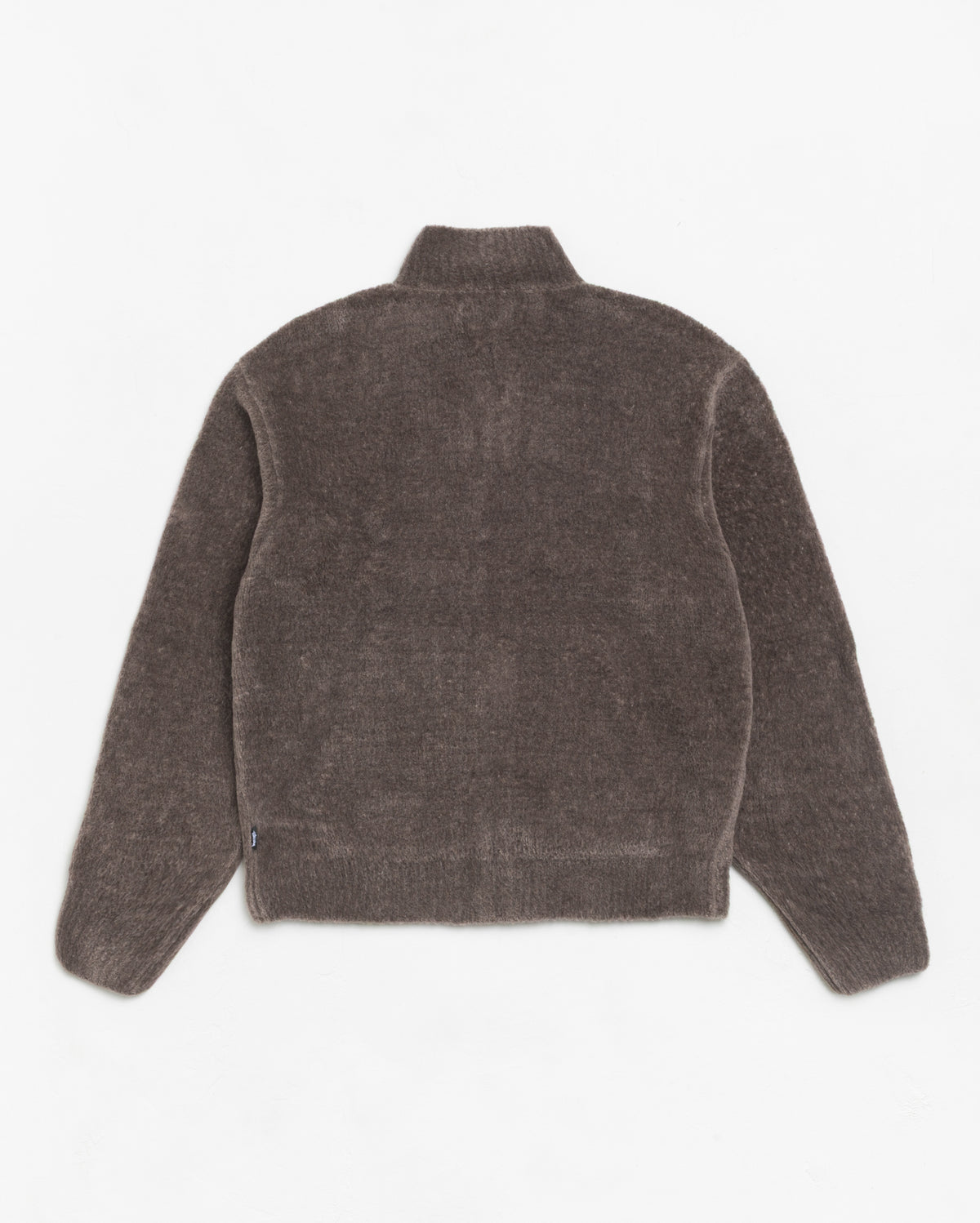 WOOL CASHMERE ZIP SWEATER