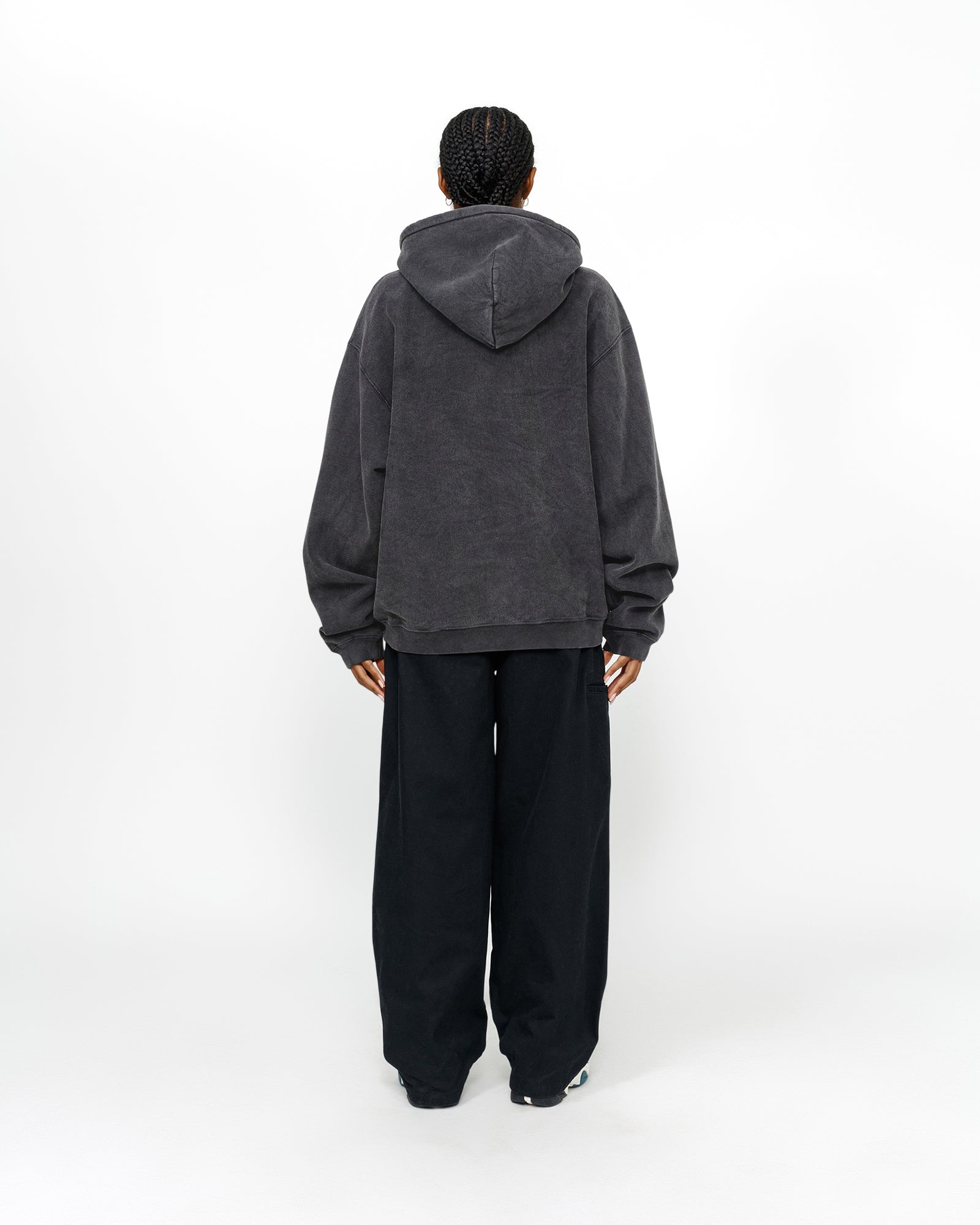 FADED GRAPHIC ZIP HOOD