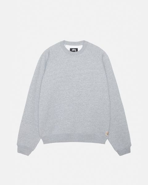 ★24AW★Stussy FLEECE RAGLAN CREW Stussy Fleece Raglan Crew Natural Men's - FW24 - US