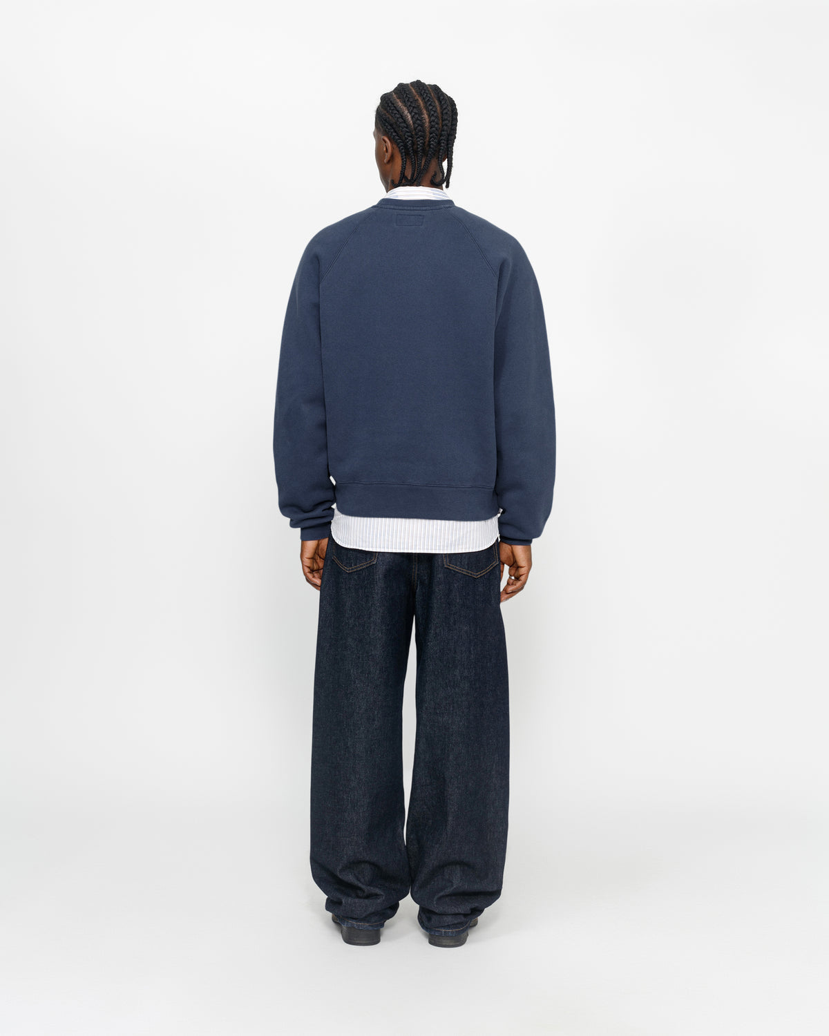 Relaxed Crew – Navy | Sweats | Stüssy – Stussy AU