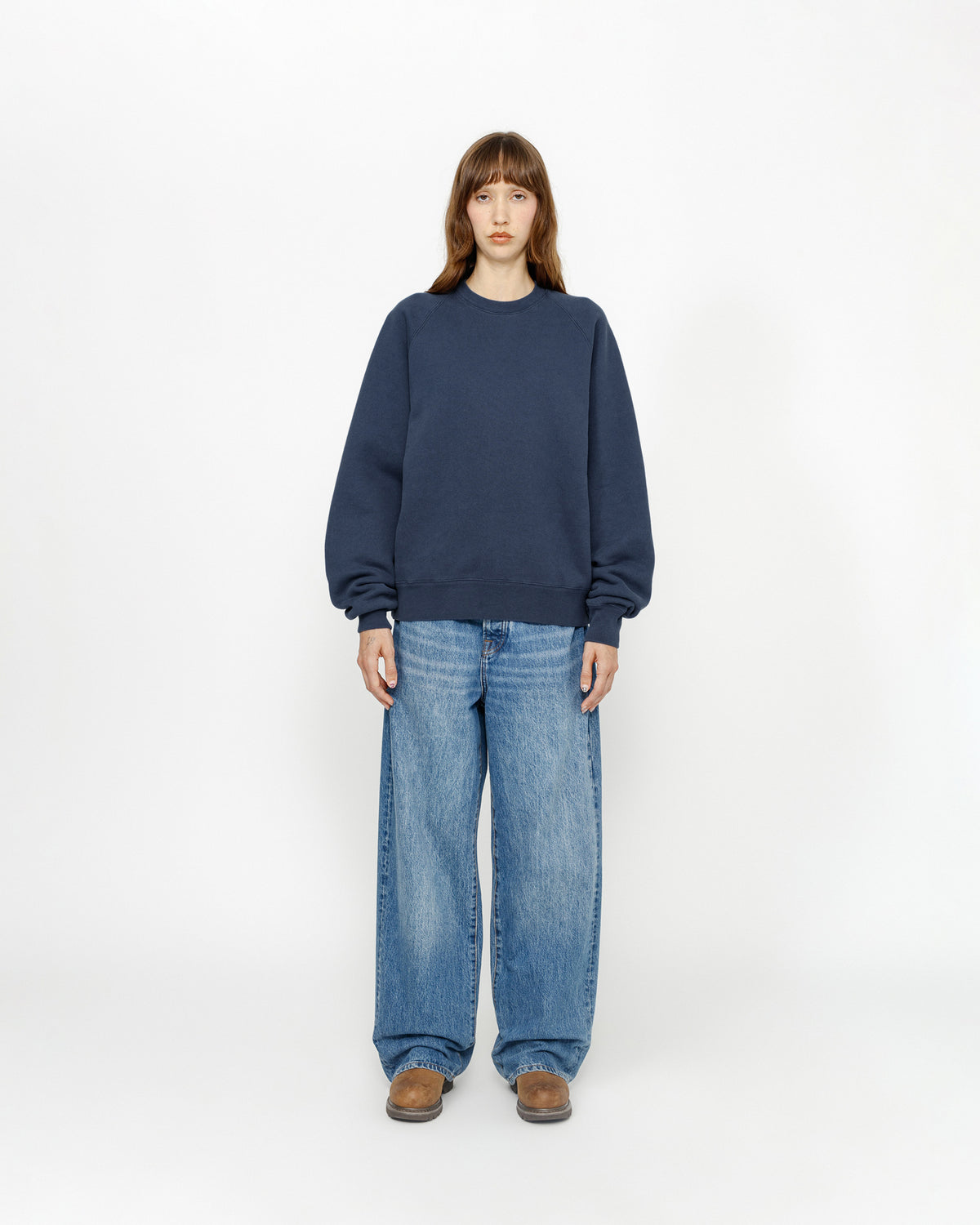 Relaxed Crew – Navy | Sweats | Stüssy – Stussy AU