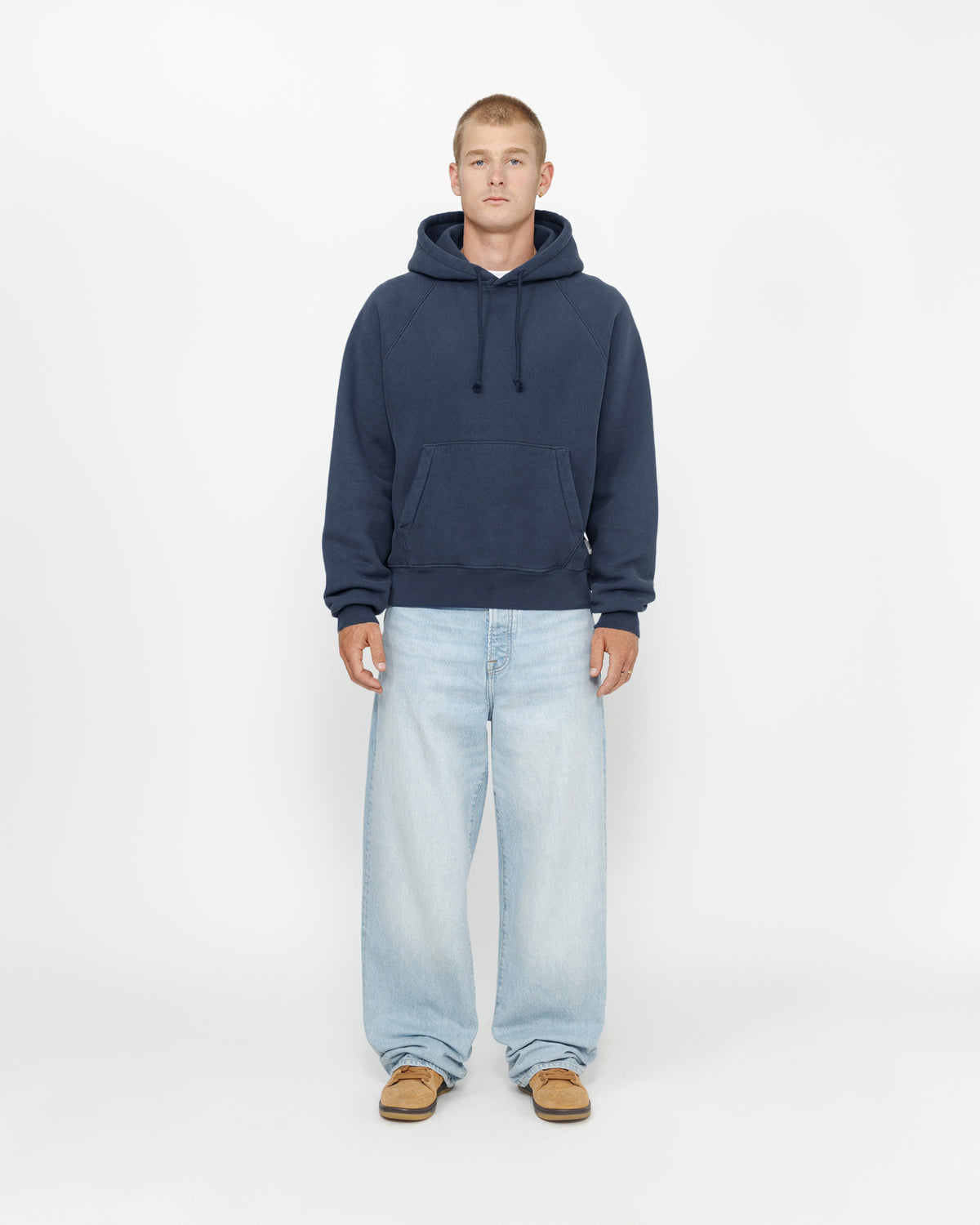 Relaxed Hoodie – Navy | Sweats | Stüssy – Stussy AU