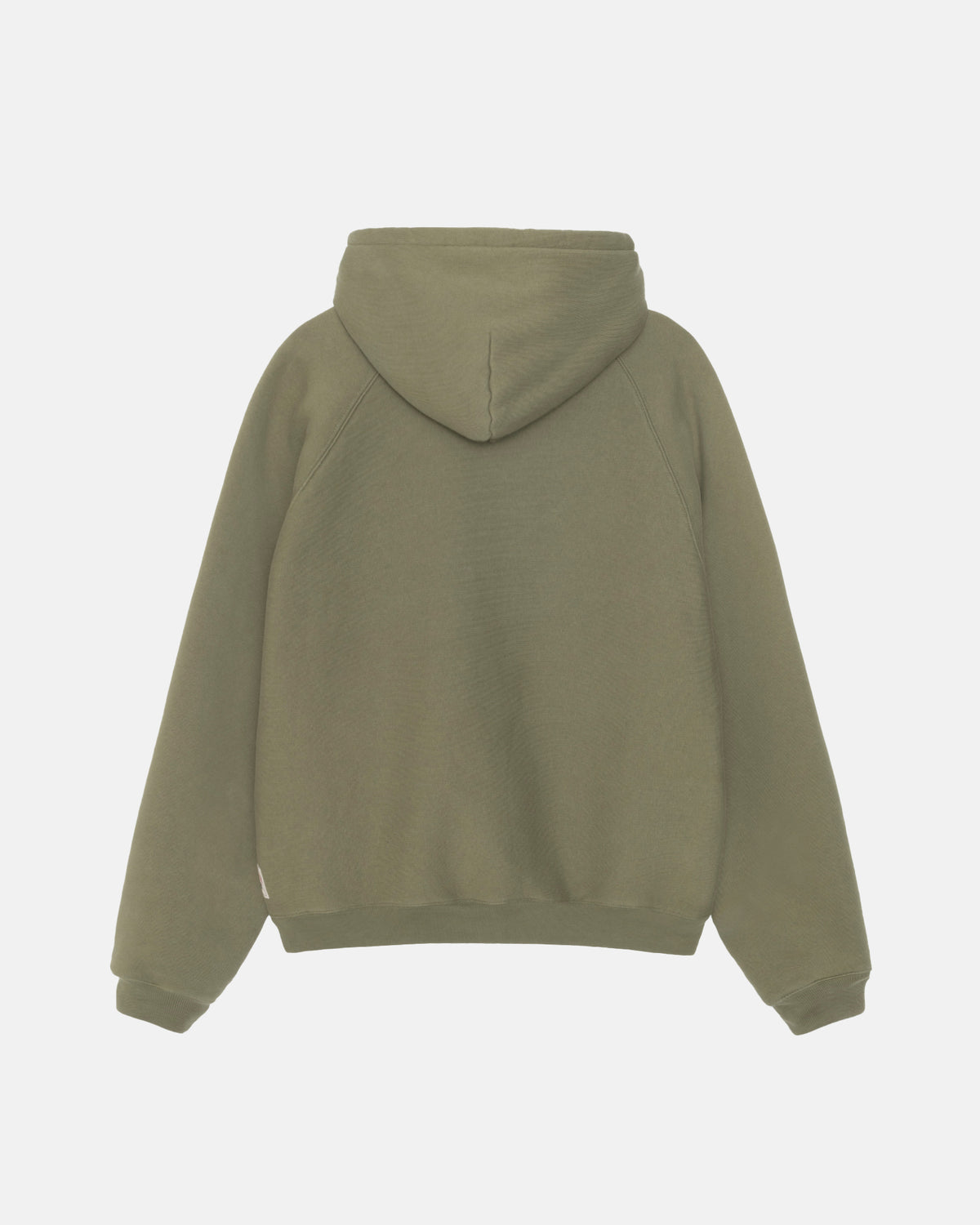 Fleece Raglan Hood in olive - Stüssy – Stussy AU