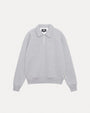 FLEECE RAGLAN ZIP MOCK