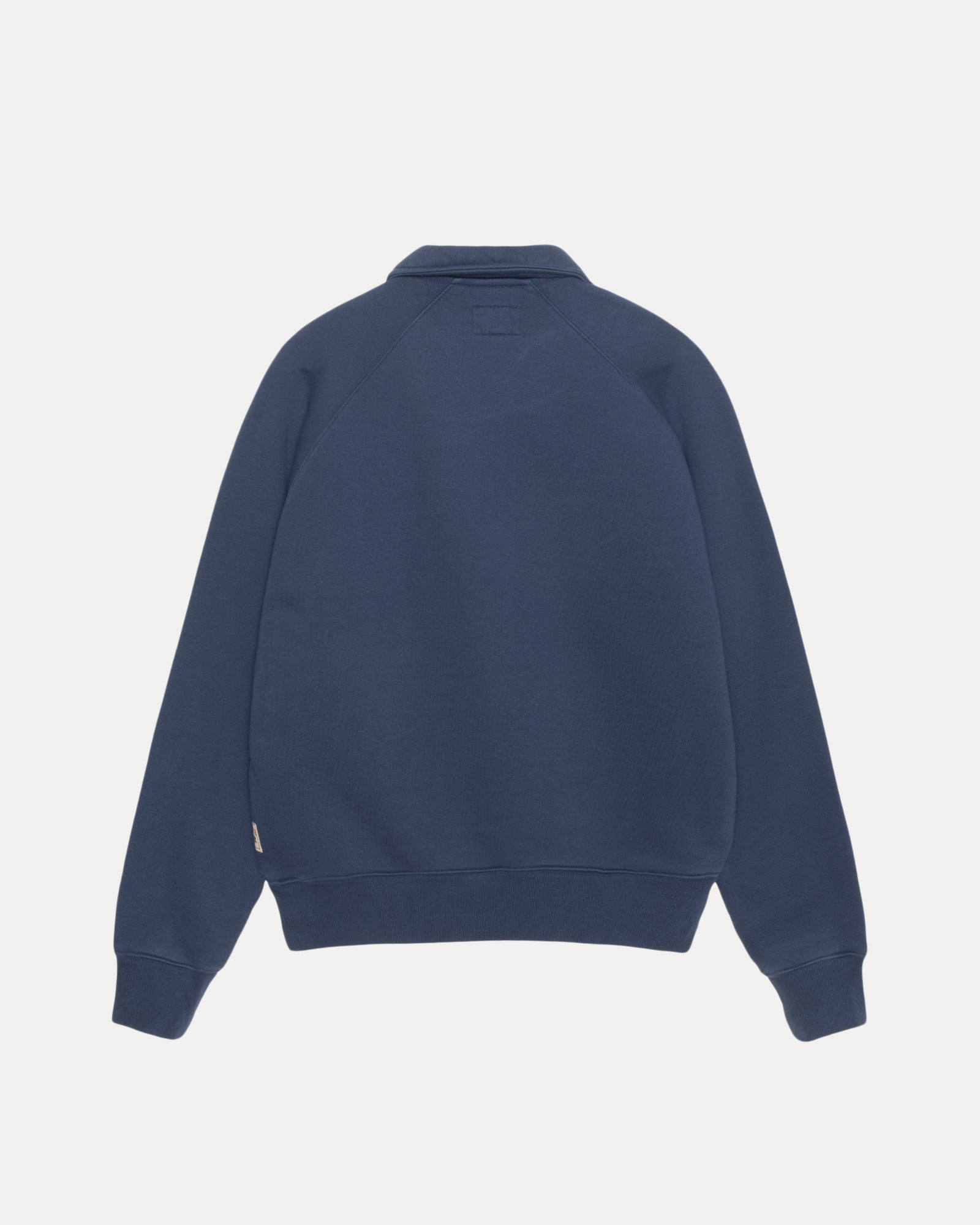 FLEECE RAGLAN ZIP MOCK