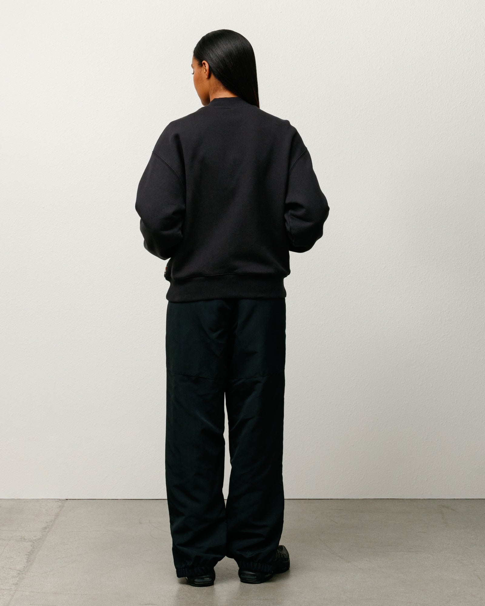 Thermal Lined Fleece Zip – Black | Sweats | Stüssy – Stussy AU