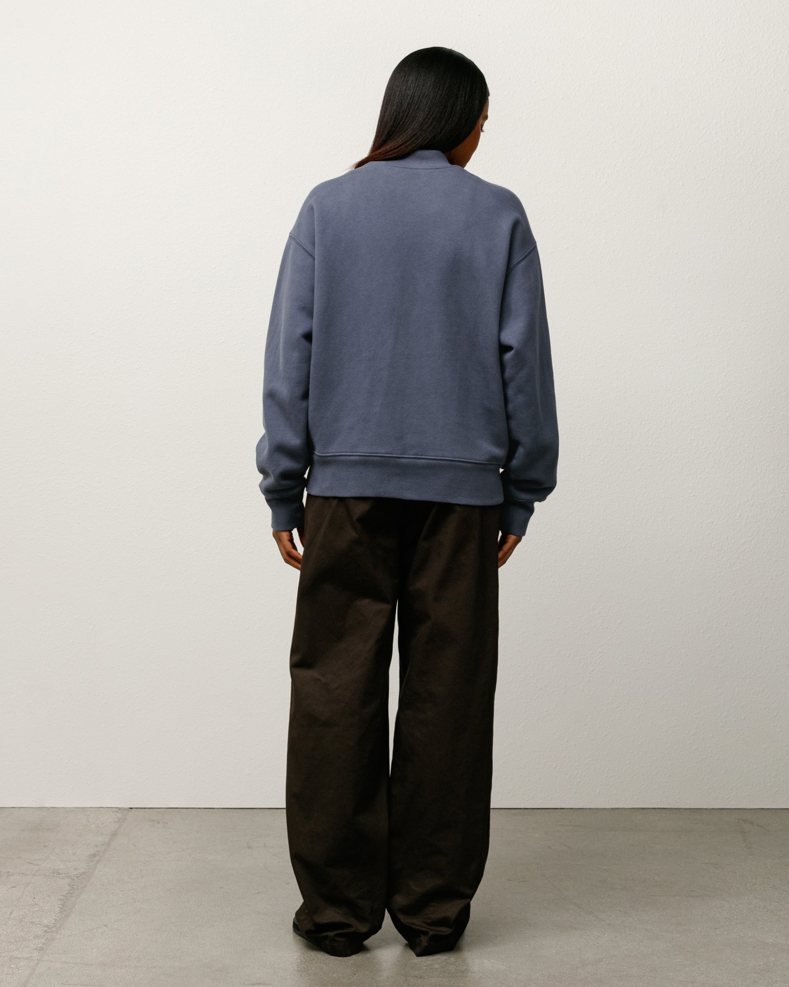 Thermal Lined Fleece Zip – Faded Blue | Sweats | Stüssy – Stussy AU