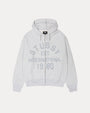 STUSSY EST PRINTED ZIP HOOD