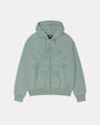 STUSSY EST PRINTED ZIP HOOD