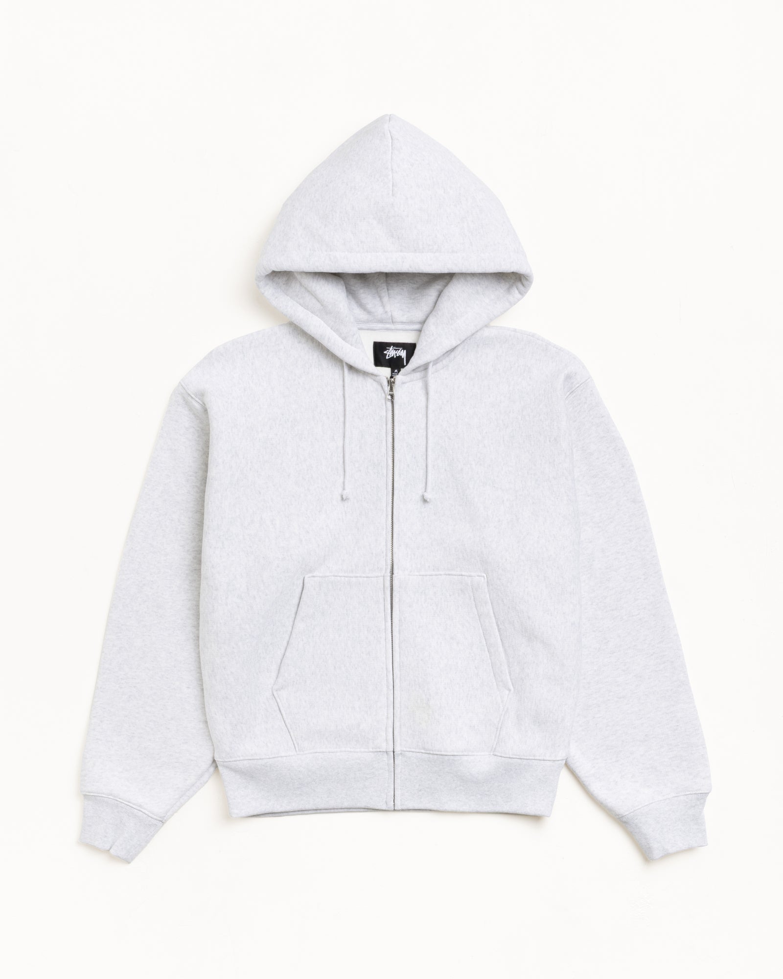 BASIC DIAMOND ZIP HOOD
