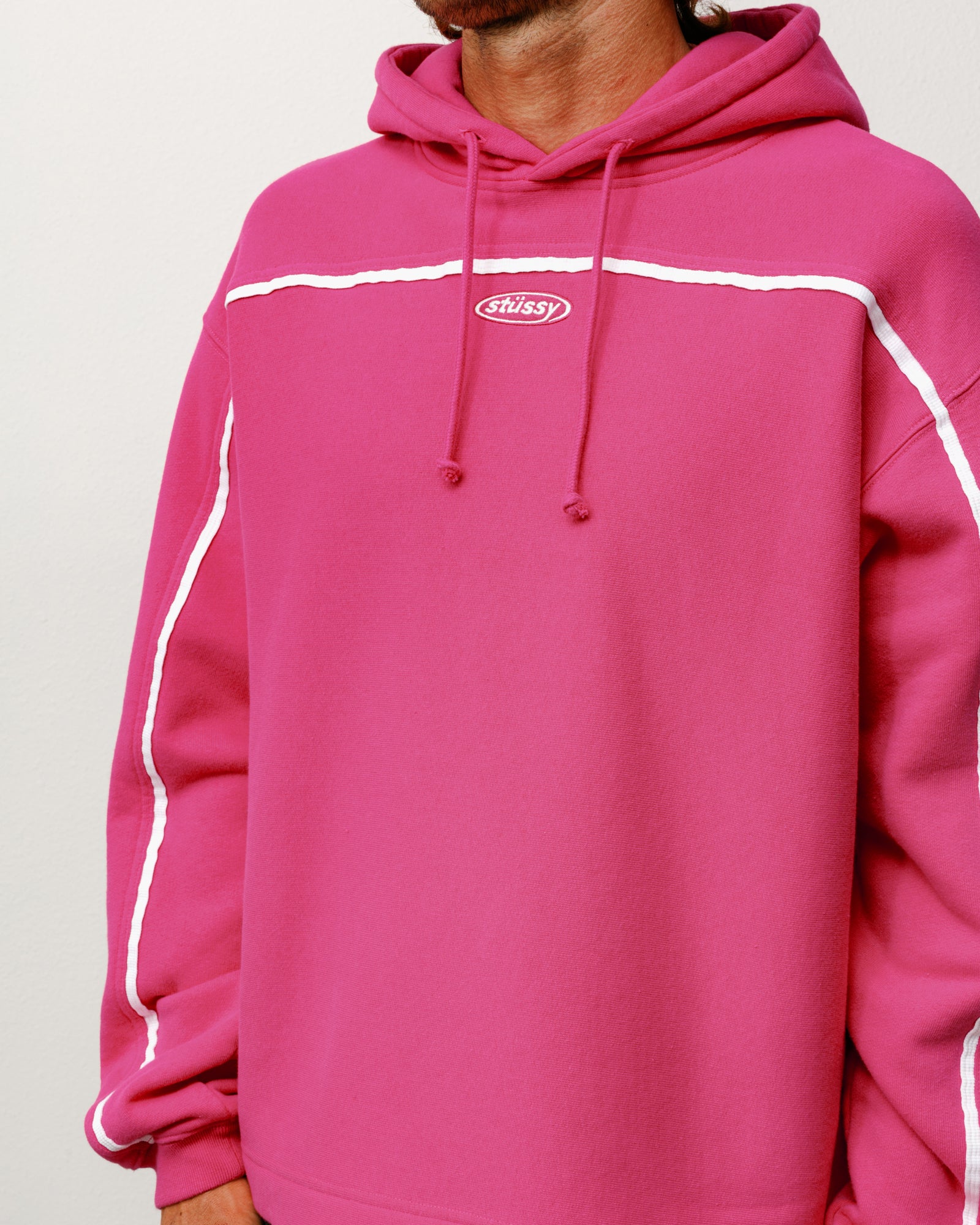 Oval Pullover Hoodie – Pink | Sweats | Stüssy – Stussy AU