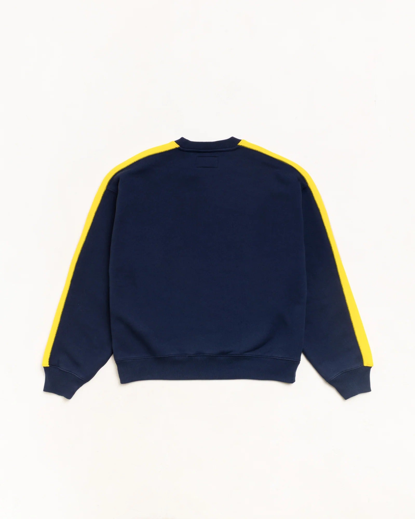 PANELED STRIPE CREW