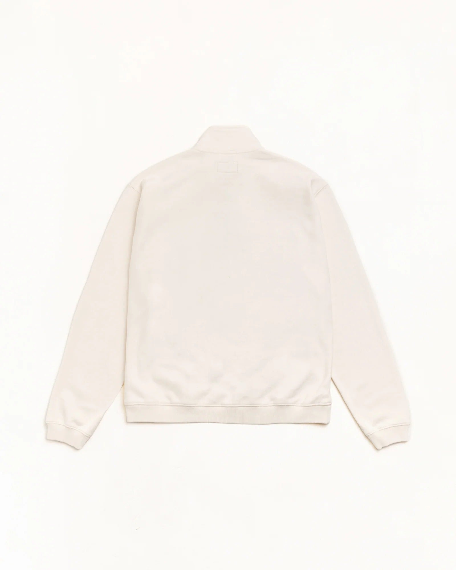 ZIP FLEECE MOCK NECK