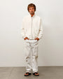 ZIP FLEECE MOCK NECK