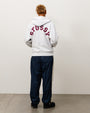 DOUBLE FACED ZIP HOOD
