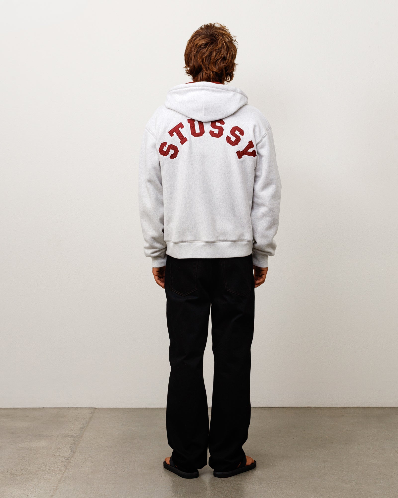 DOUBLE FACED ZIP HOOD