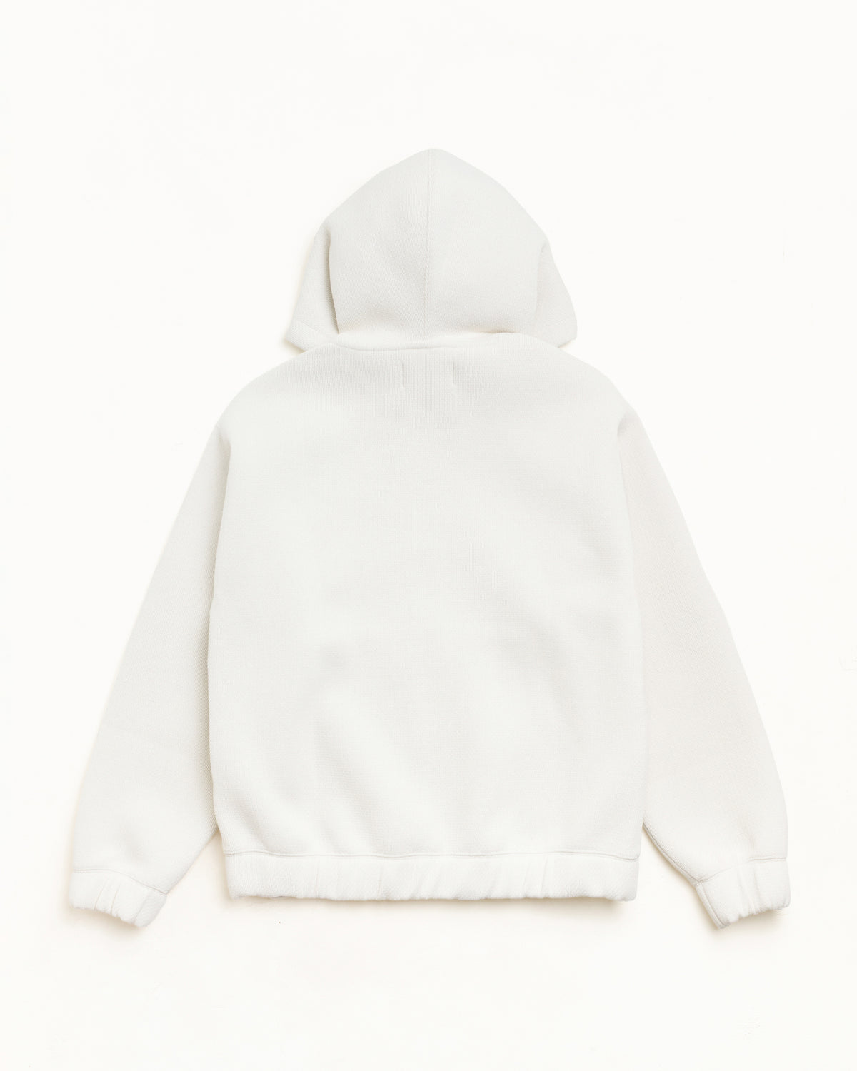 BONDED JERSEY ZIP HOOD