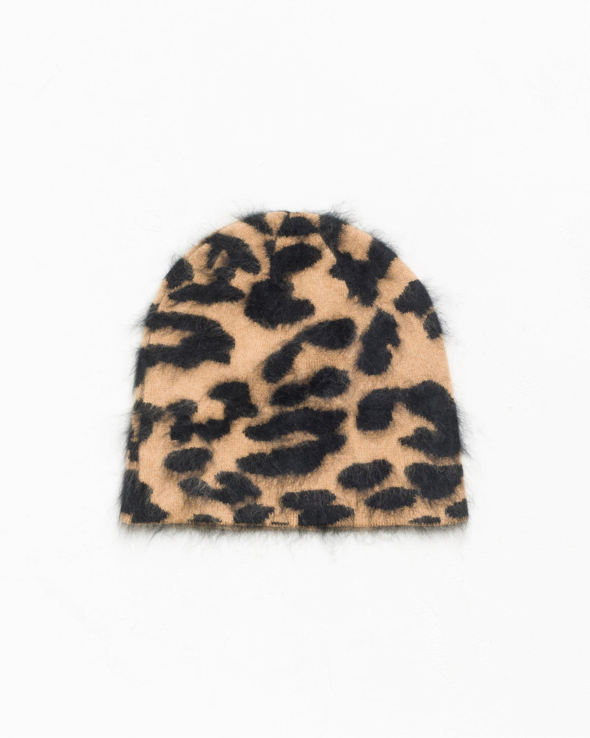 CASHMERE LEOPARD SKULLCAP