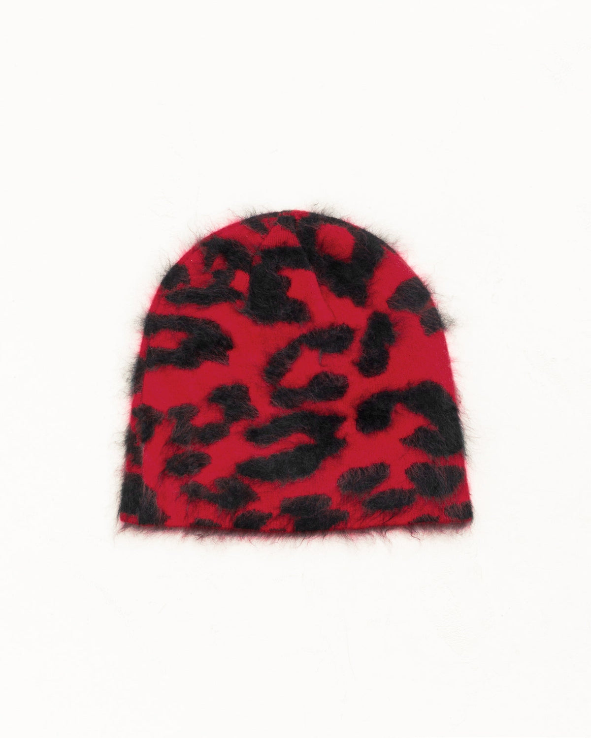 CASHMERE LEOPARD SKULLCAP