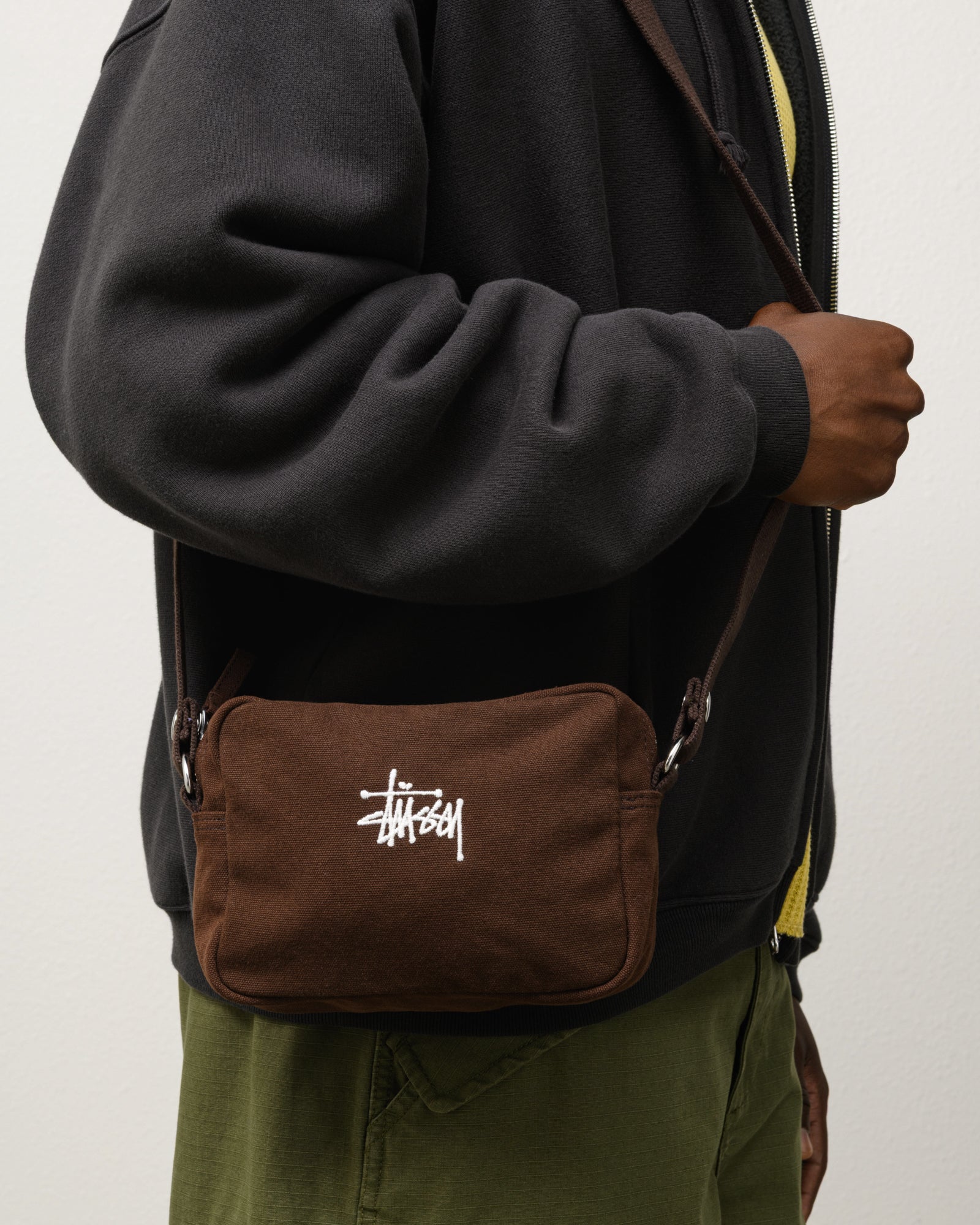 CANVAS SIDE POUCH
