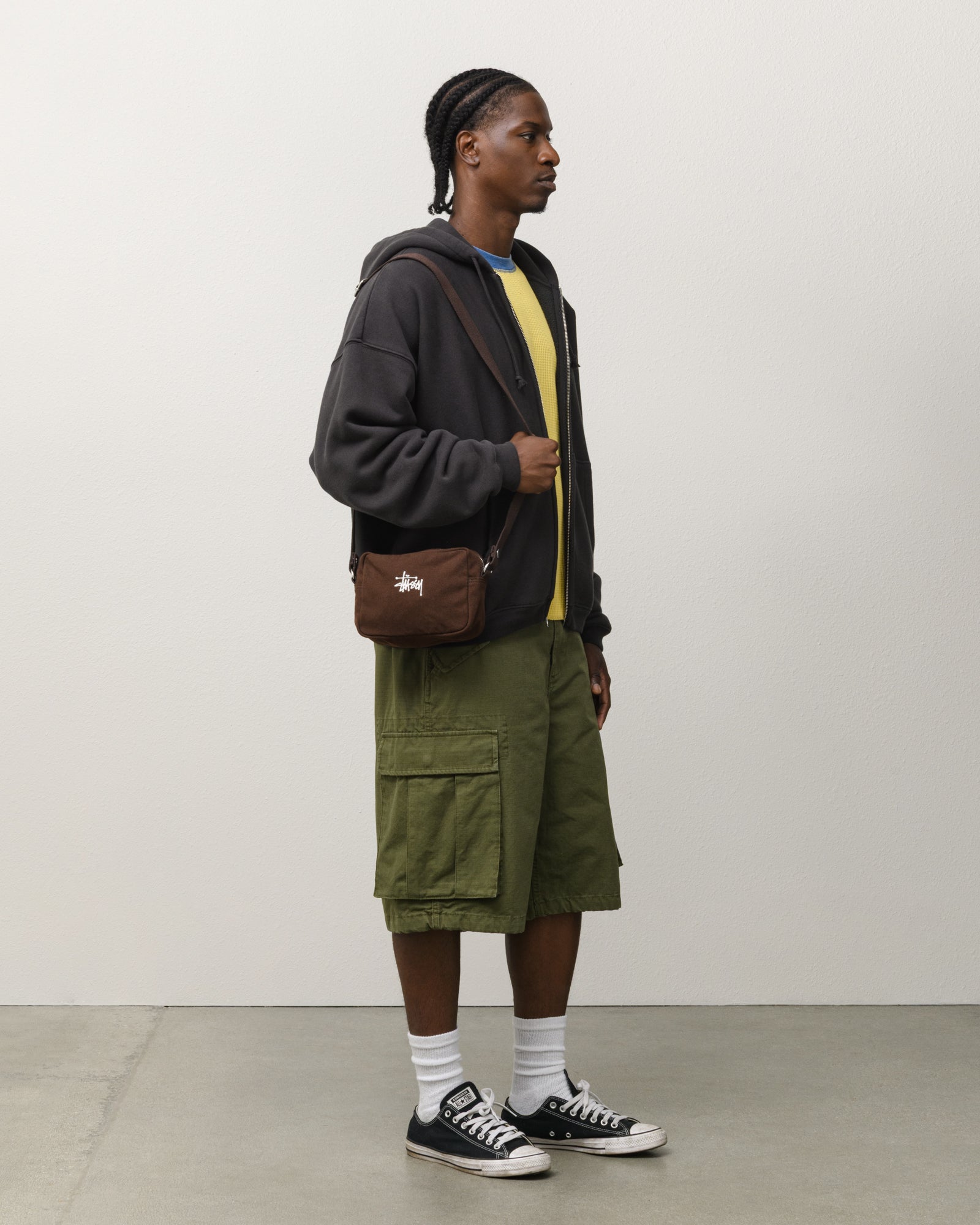 CANVAS SIDE POUCH