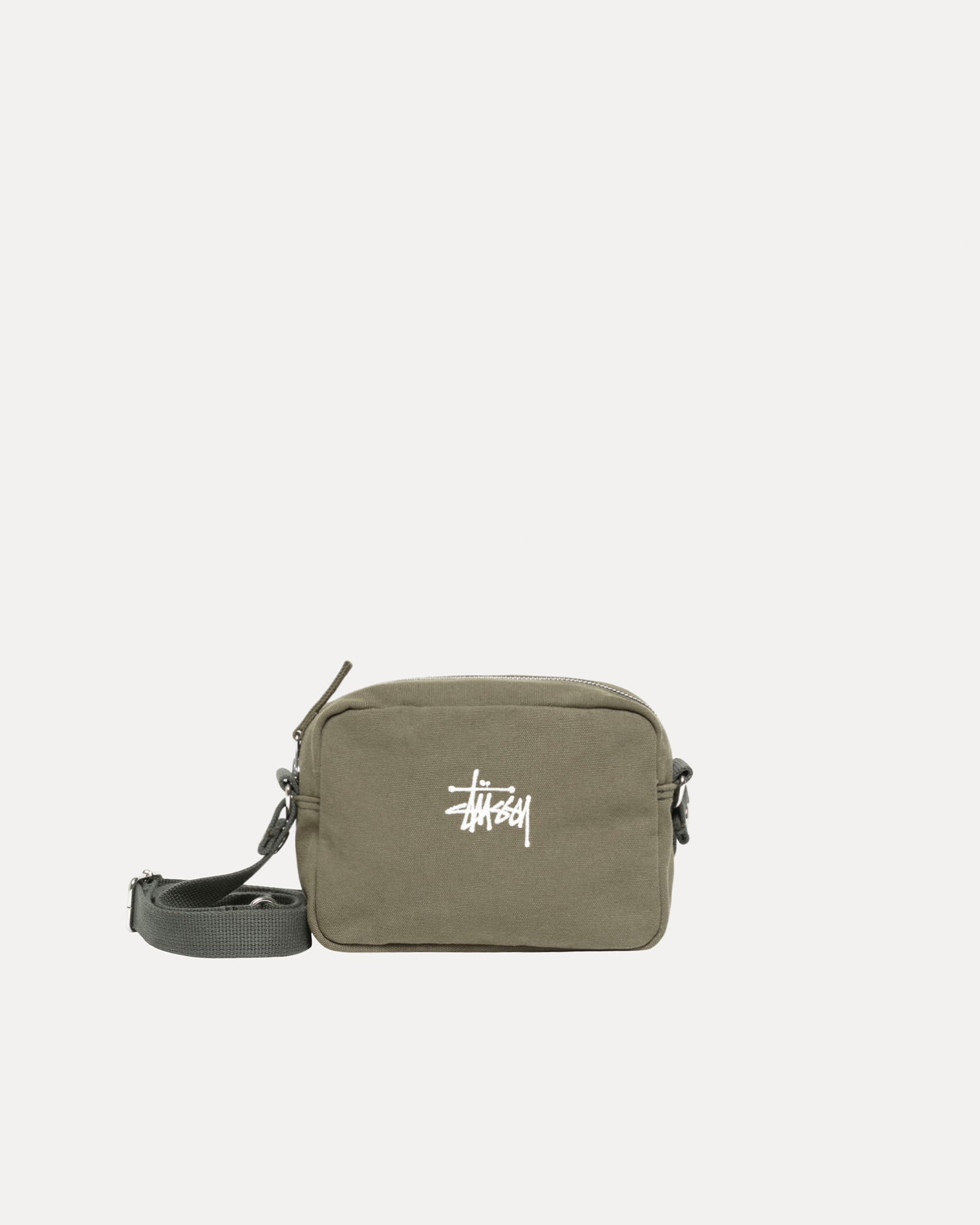 Canvas Side Pouch in black - Stüssy – Stussy AU