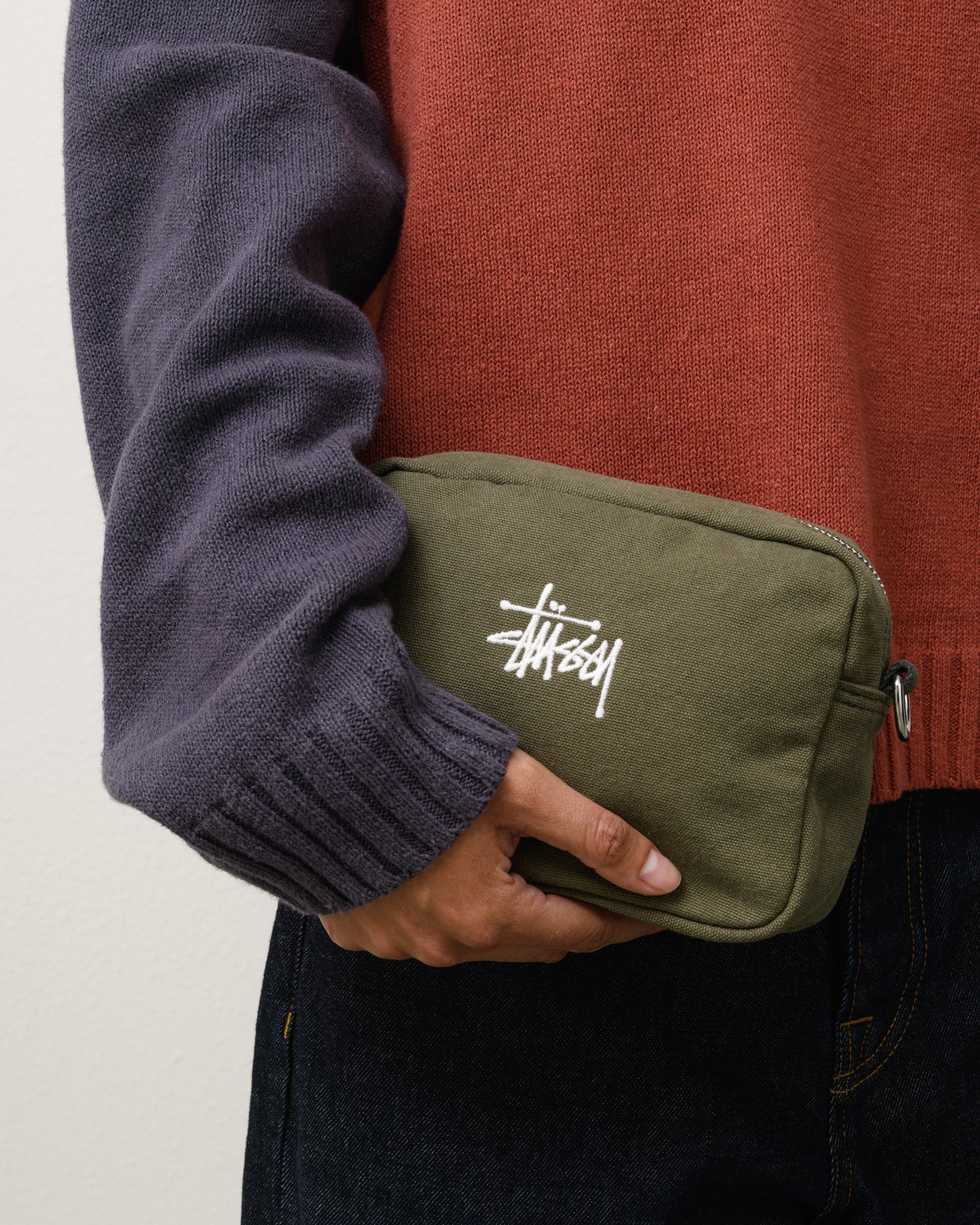 Stüssy CANVAS SIDE POUCH Canvas Side Pouch – Washed Black | Accessories | Stüssy UK