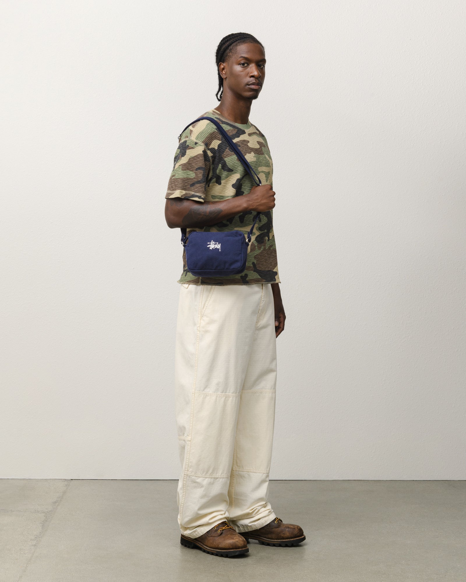CANVAS SIDE POUCH
