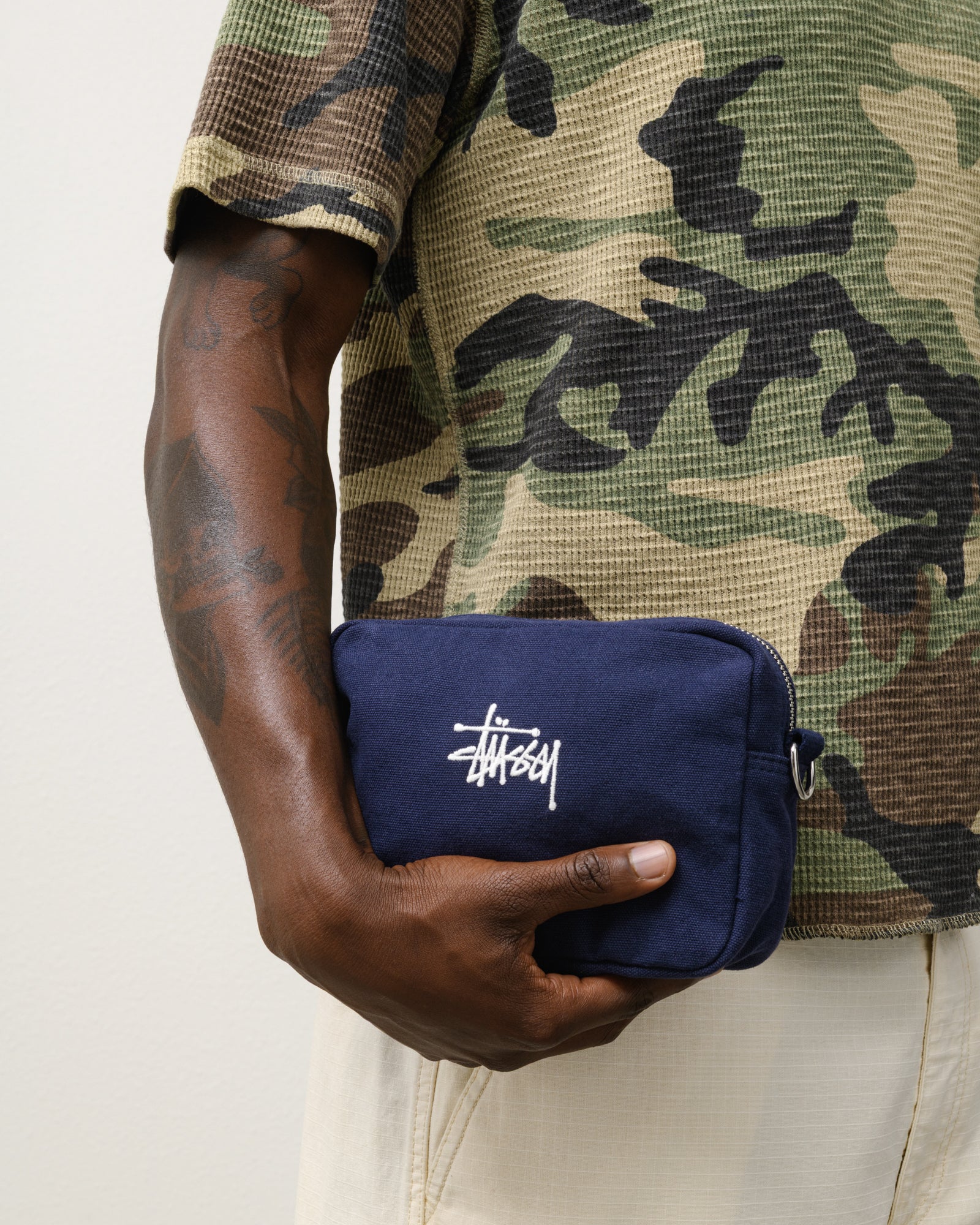 CANVAS SIDE POUCH