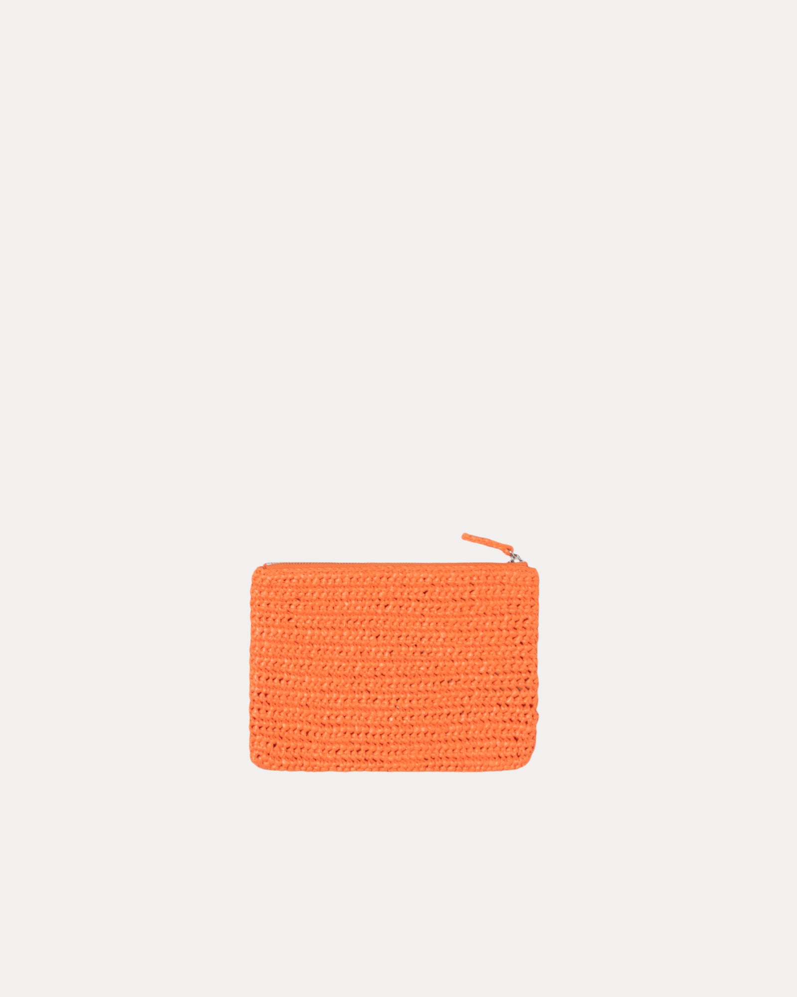 バッグ 25SS stussy RAFFIA POUCH WOVEN ZIP Woven Zip Pouch in orange – Stüssy – Stussy AU