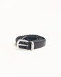 LEATHER BRAIDED BELT