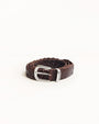 LEATHER BRAIDED BELT