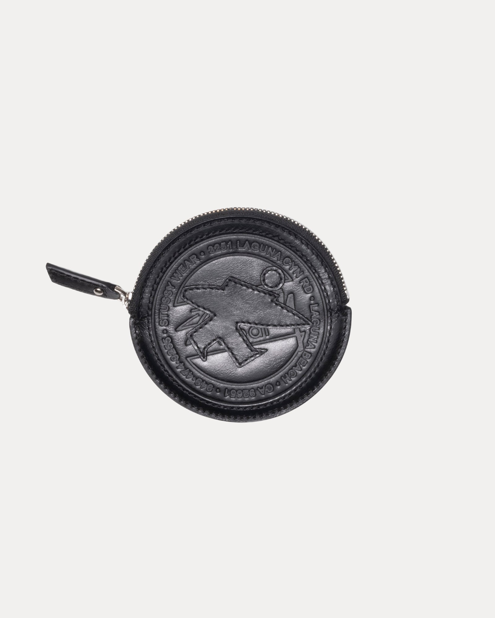 希少/OLD STUSSY 90s がま口 レザーケース ヴィトンパロ 黒 Surf Dot Leather Pouch in black – Stüssy – Stussy AU