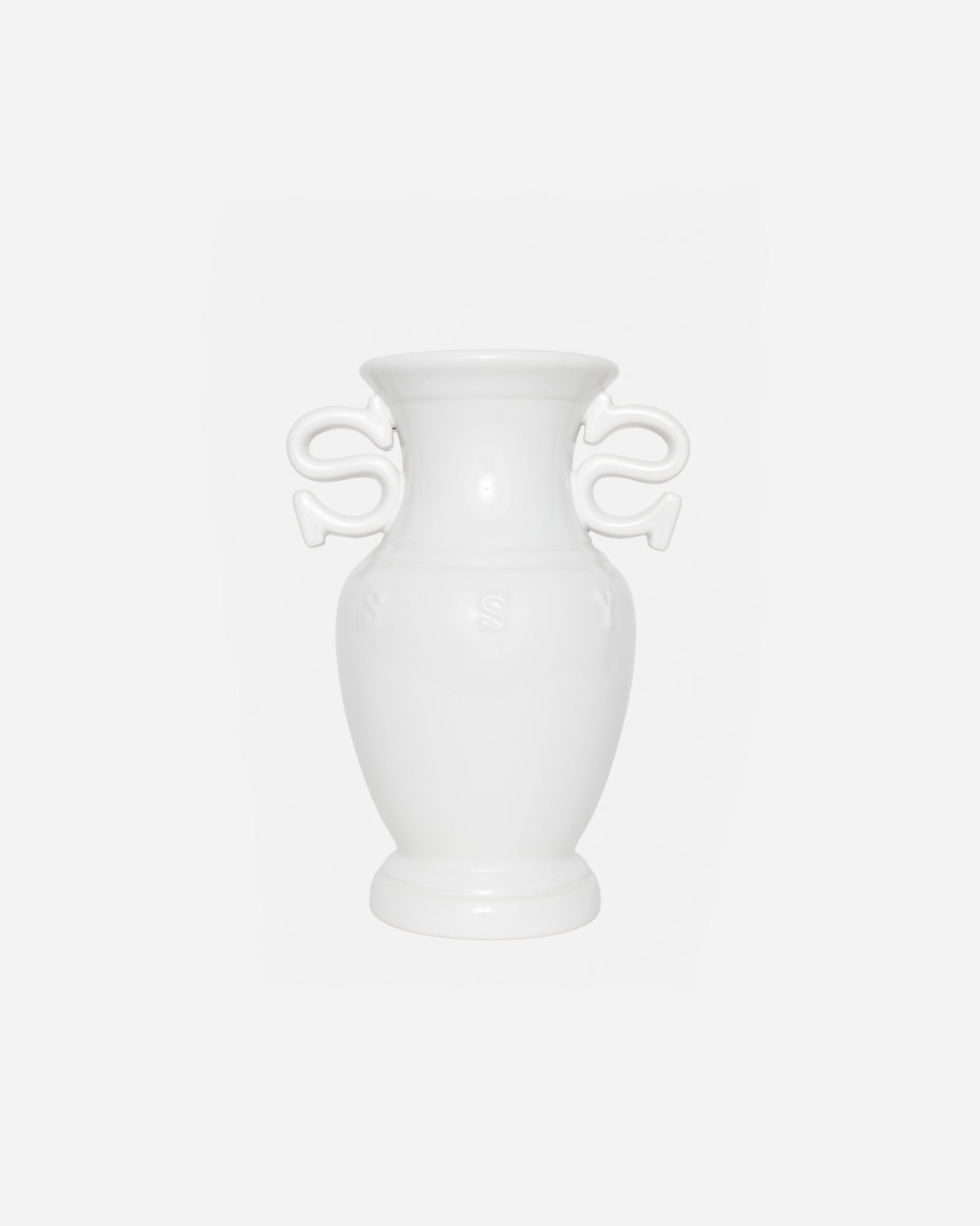 S Handle Ceramic Vase in ceramic white – Stüssy – Stussy AU
