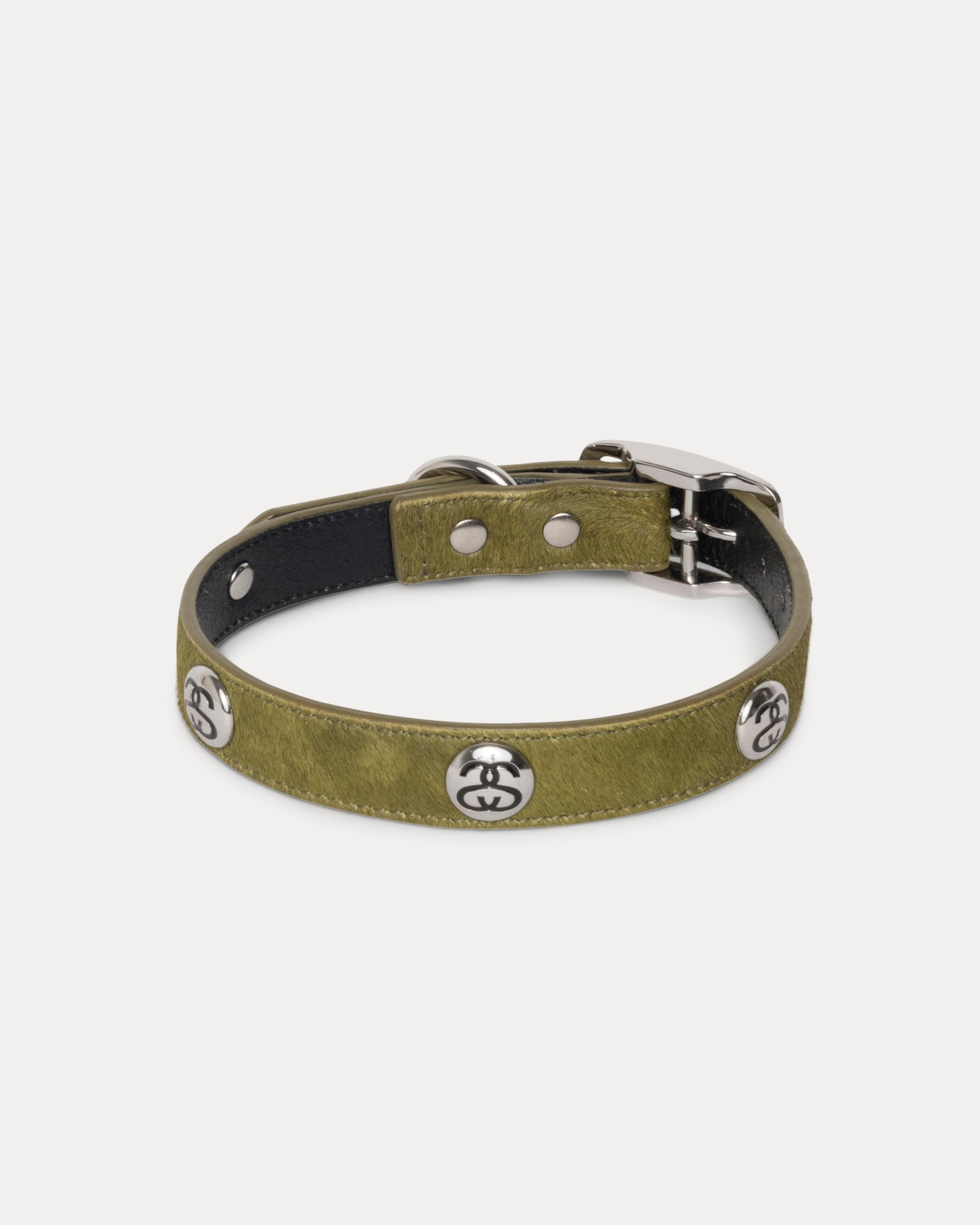 Studded Dog Collar – Hairy Moss | Accessories | Stüssy – Stussy AU