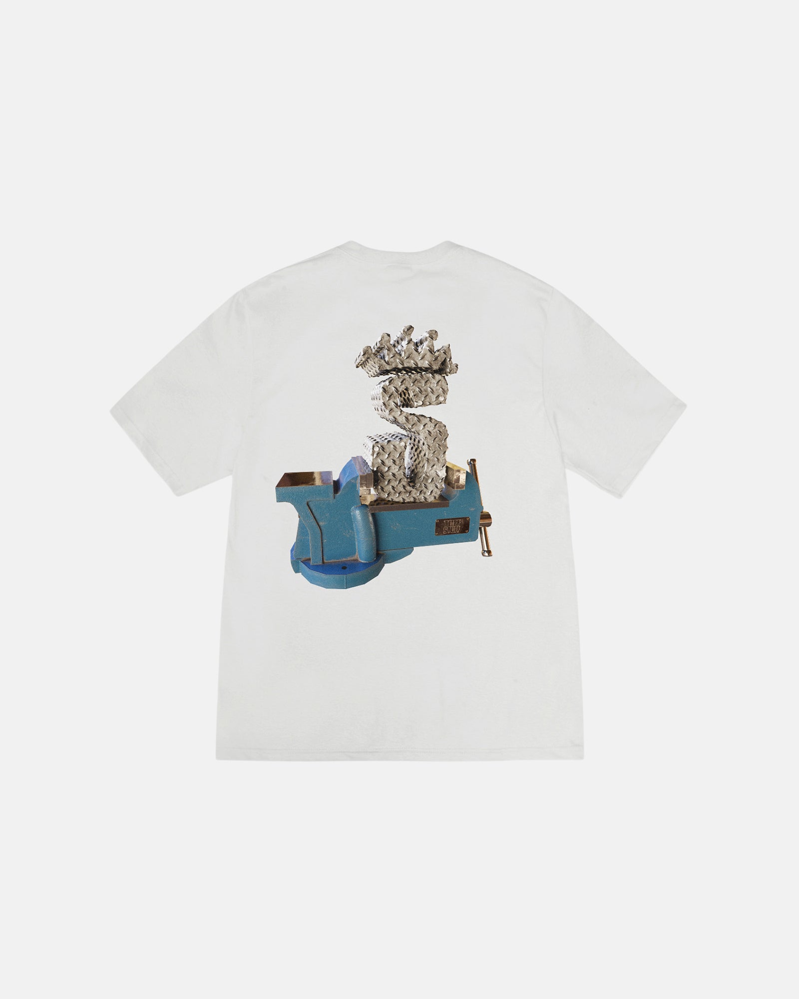 STÜSSY TUFF STUFF TEE FOG SHORTSLEEVE