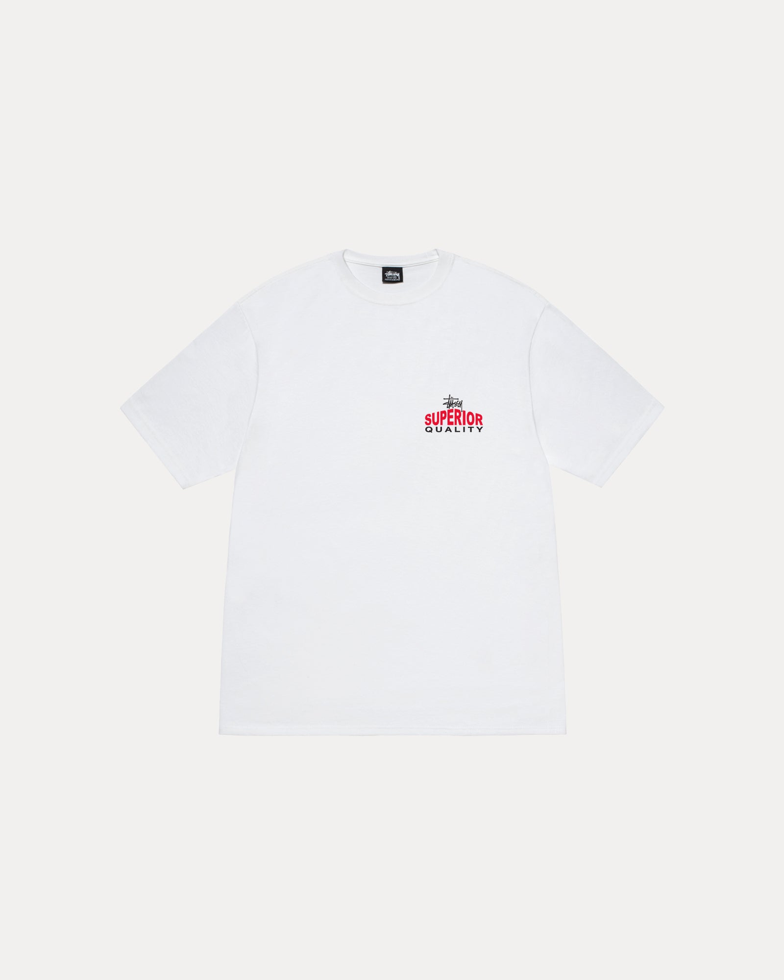 Superior Quality Tee in white – Stüssy – Stussy AU Superior Quality Tee in white – Stüssy – Stussy AU