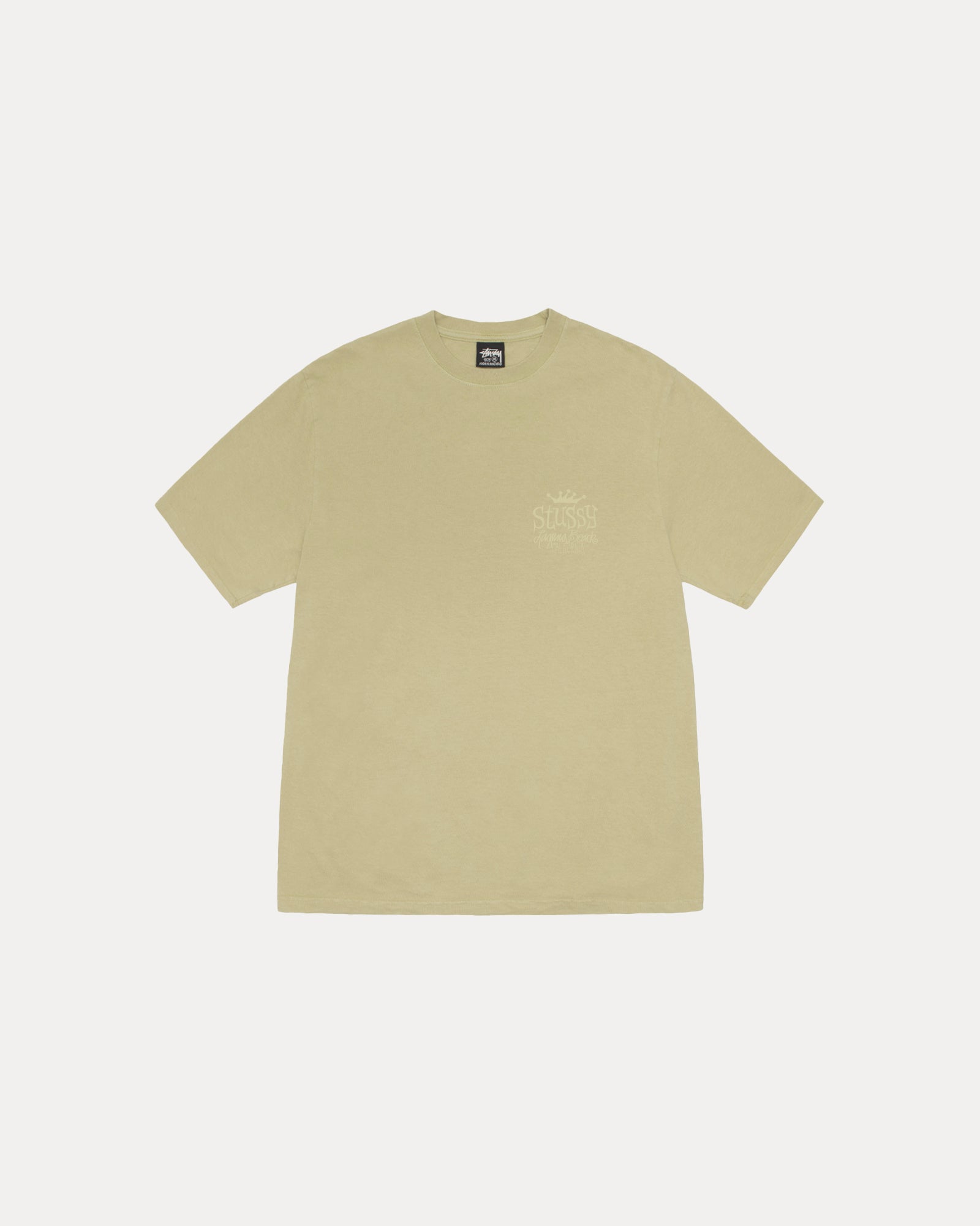 Beach House Tee Pigment Dyed in elm – Stüssy – Stussy AU