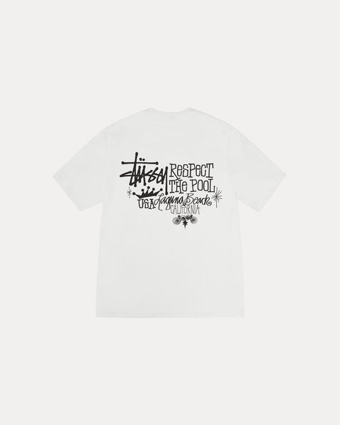 【STUSSY】RESPECT THE POOL TEE ステューシー Tシャツ Buy Stussy Respect The Pool Tee Pigment Dyed 'Natural
