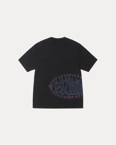 WAVE OVAL PIG. DYED TEE