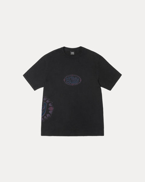 WAVE OVAL PIG. DYED TEE