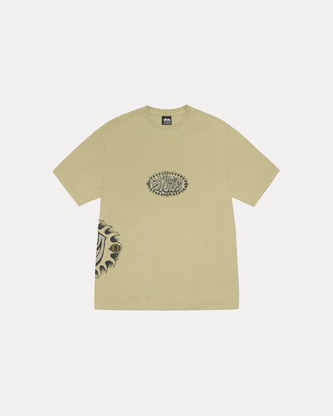 WAVE OVAL PIG. DYED TEE