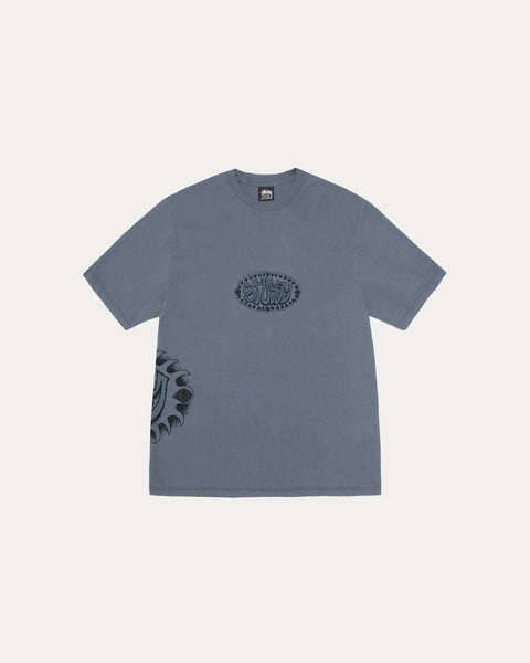 WAVE OVAL PIG. DYED TEE