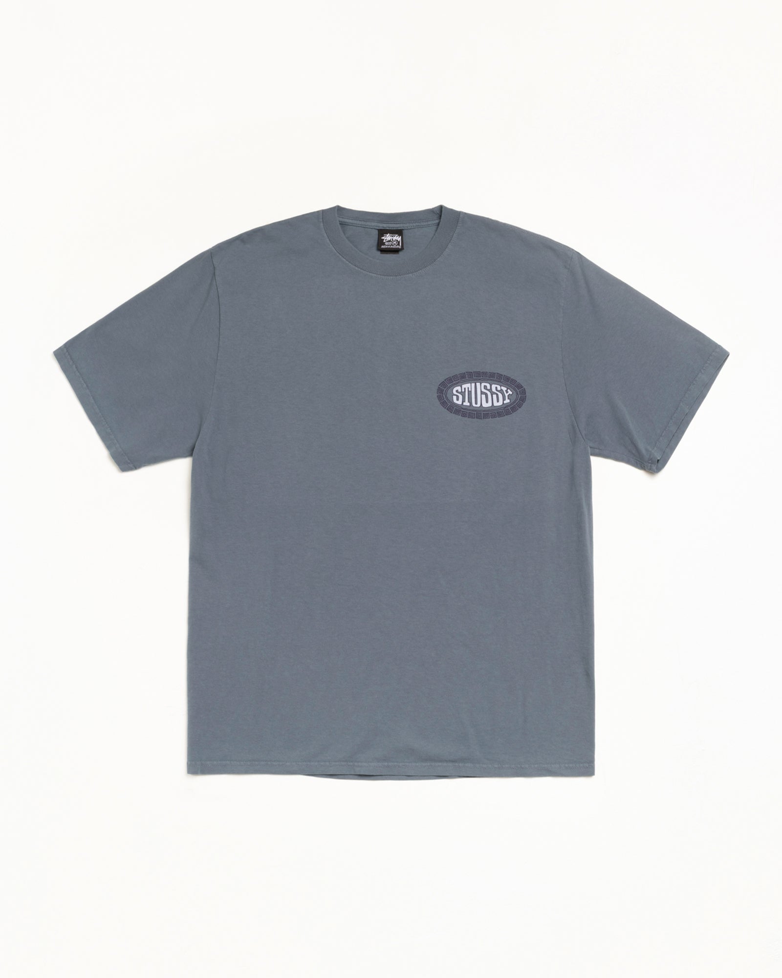 TILE OVAL PIG. DYED TEE