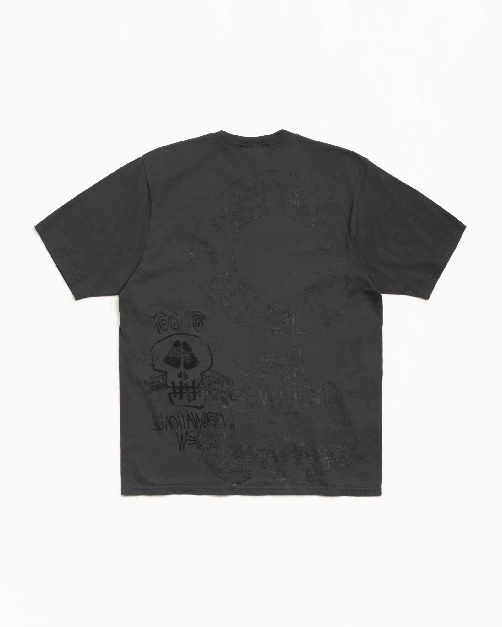 SKULLS PIG. DYED TEE