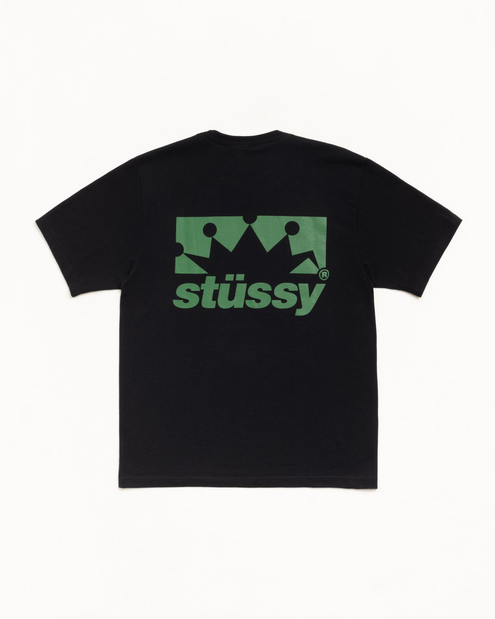 Box Crown Tee Mens Short Sleeve In Black