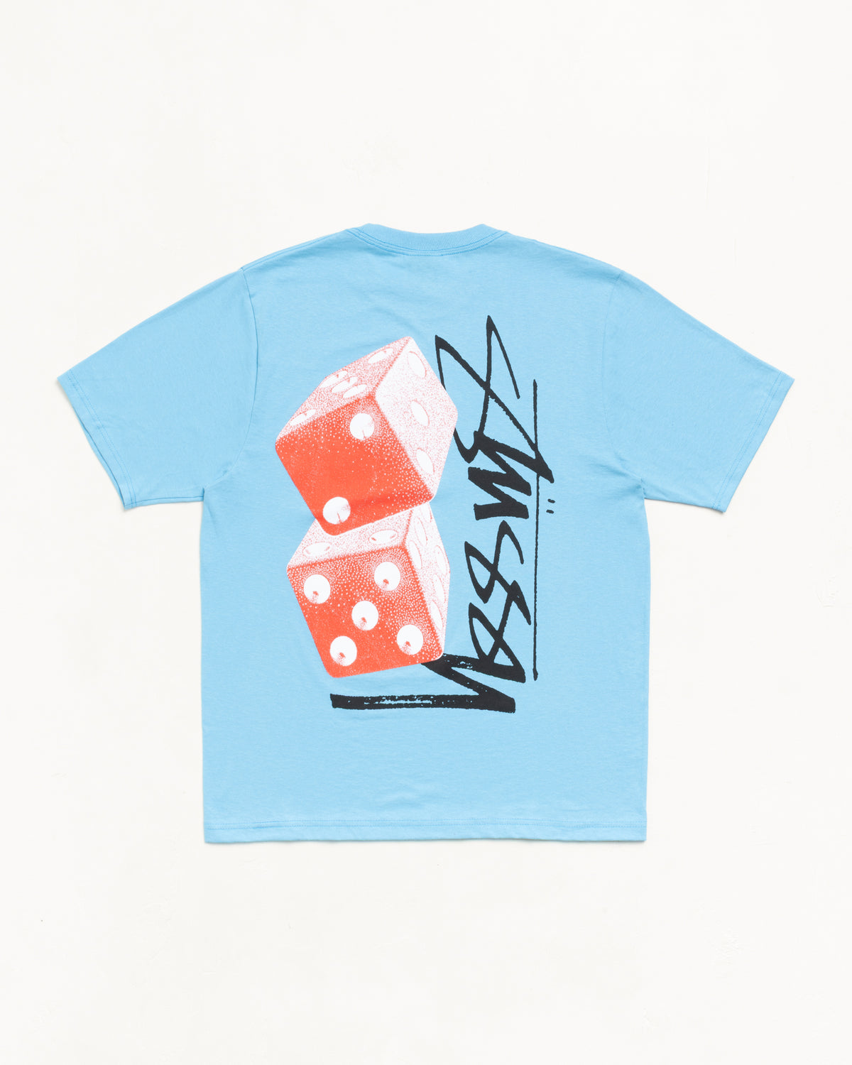 Tall Dice Tee – Sky Blue | Tees | Stüssy – Stussy AU