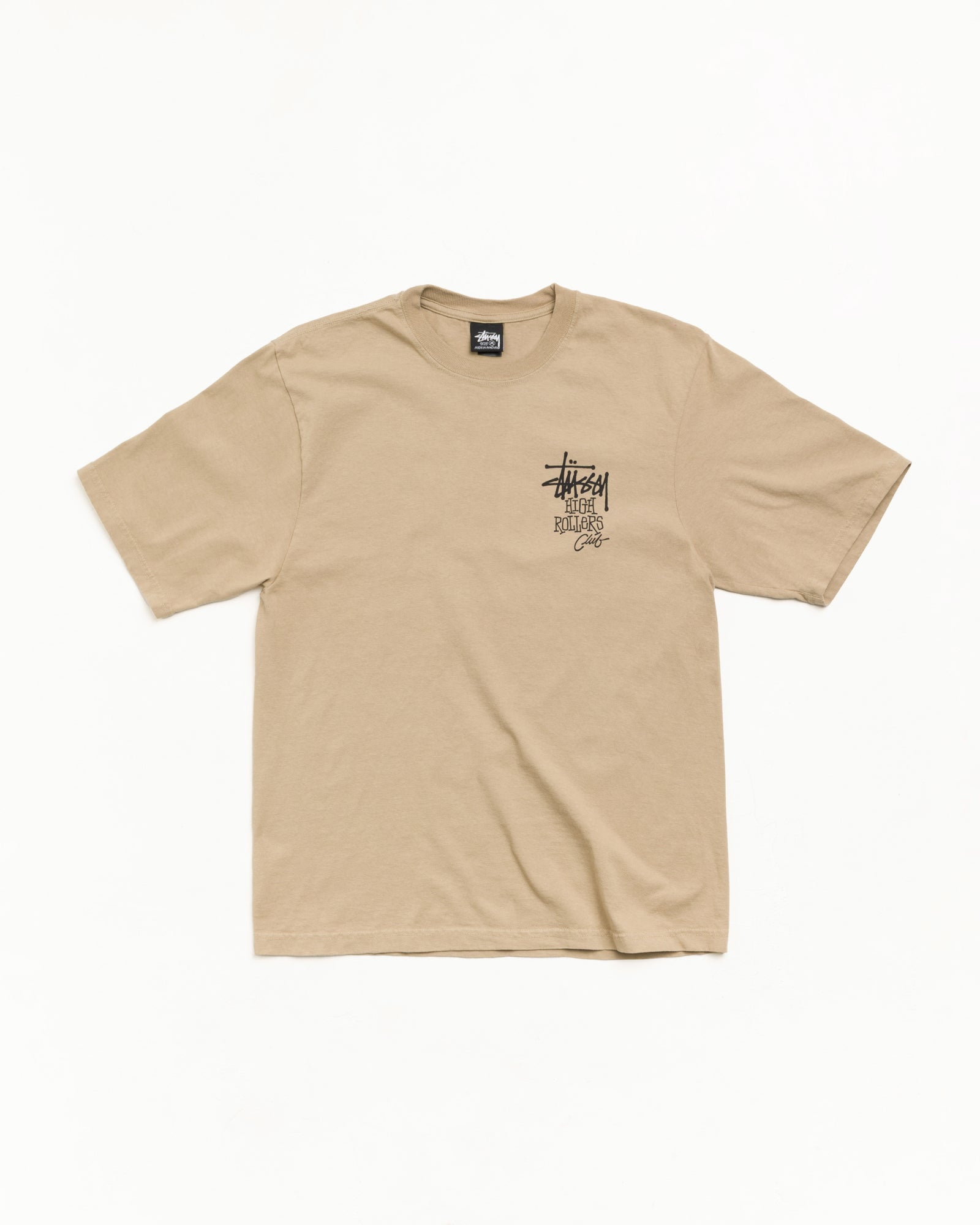 HIGH ROLLERS PIG. DYED TEE